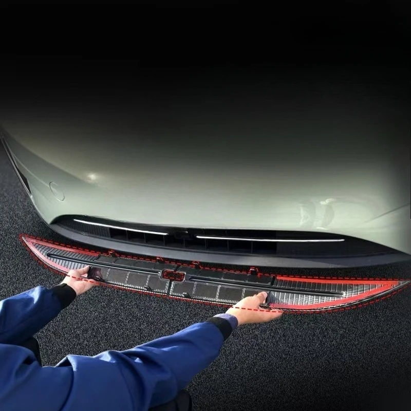 Auto Front ABS Grille Insect Proof Netten Beschermhoes Accessoires Voor Geely EX2 Proton eMas 5 Geely Geome EV 2025 2026