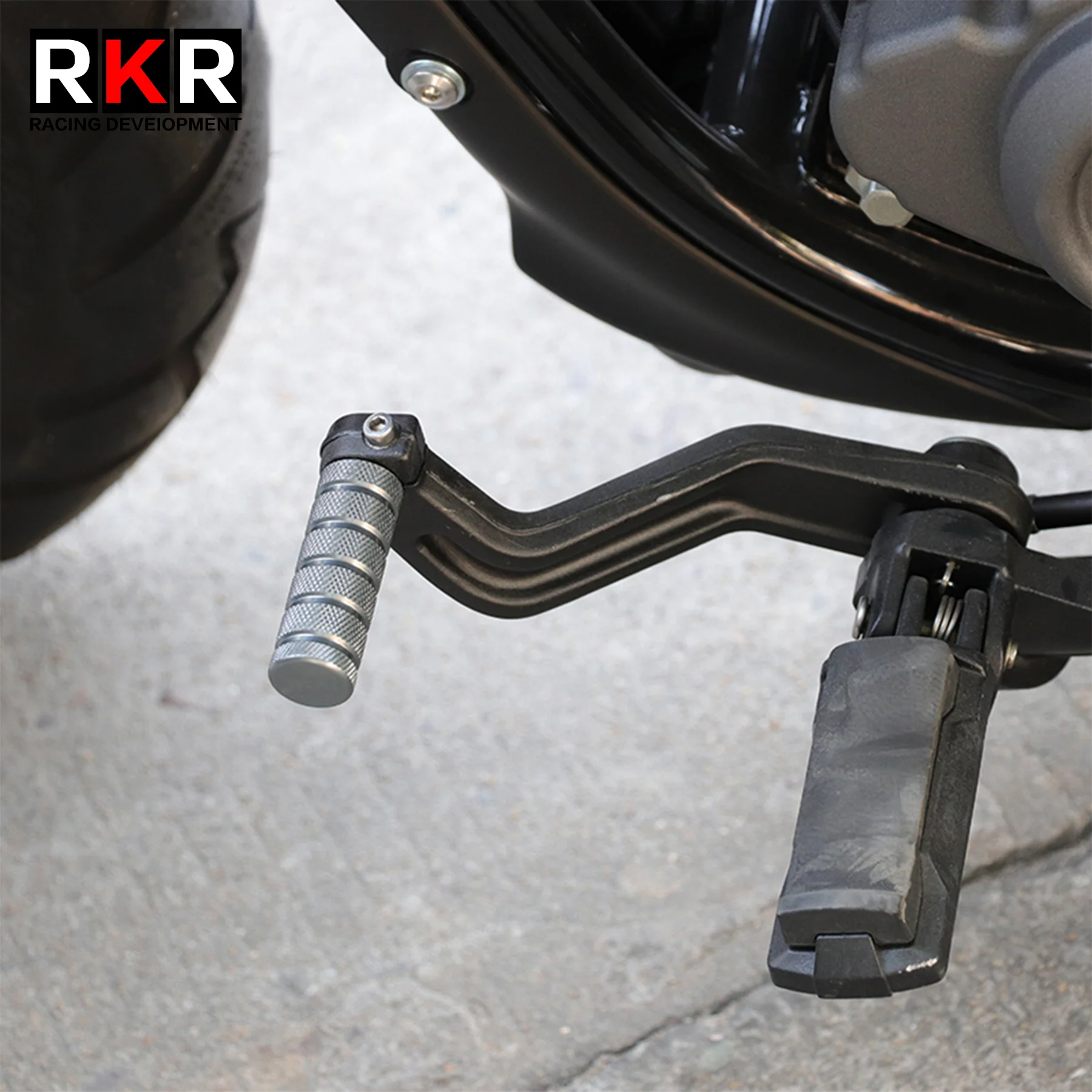 CNC Motorcycle Rear Foot Brake Pedal Enlarge Brake Peg Pad Extender for Keeway V Cruise125 BENDA BD300 ROCK 250 300 LFC700 BD450