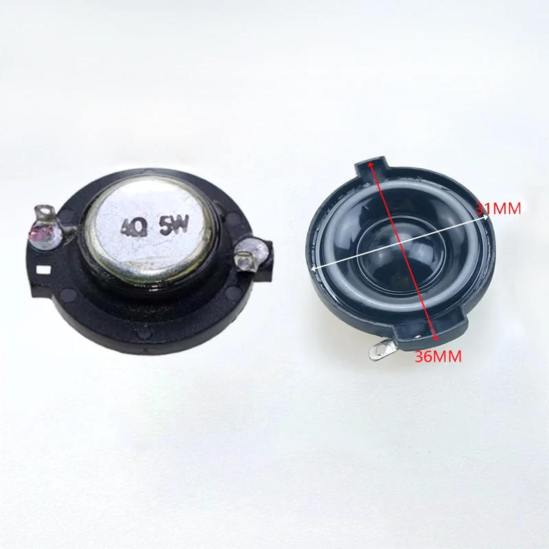 2PCS4Ohm8Ohm 5 واط 31 مللي متر HiFi مكبر الصوت مجموعة كاملة ثلاثة أضعاف مكبرات الصوت كروس صندوق المتكلم لسيارة المنزل تعديل الصوت مكبر الصوت رئيس #6