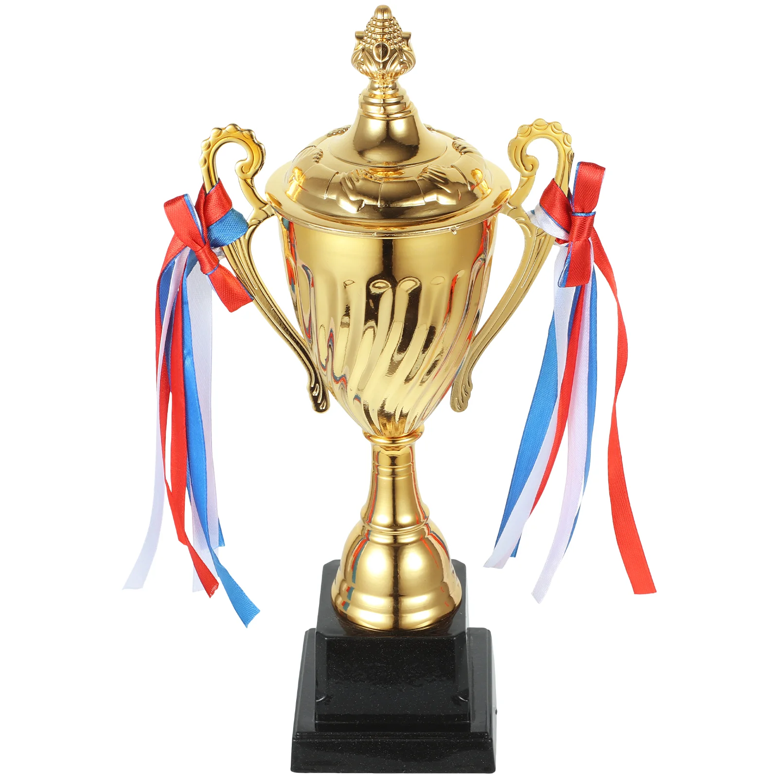 1PC Sports Match Trophy Competitive Metal Trophy School Tournament Honor Trophy(325cm) game trophy basketball trophy