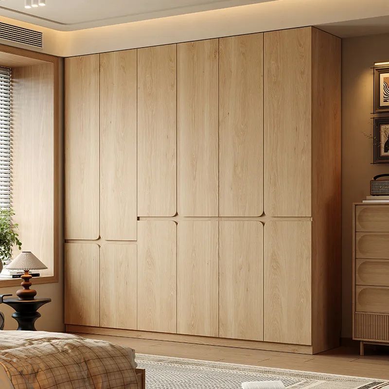 

Locker Luxury Nordic Wardrobes Wood Unit Room Lounges Cabinet Wardrobes Closet Clothes Cupboard Armario De Ropa Furniture