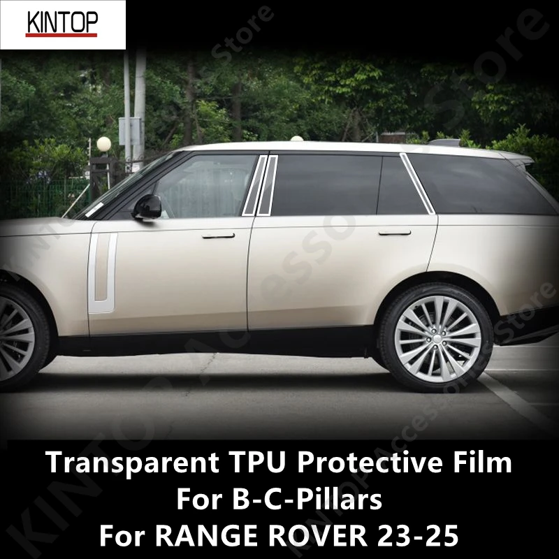 

Для RANGE ROVER 23-25 B-C-Pillars, прозрачная защитная пленка из ТПУ, ремонтная пленка против царапин, аксессуары для ремонта