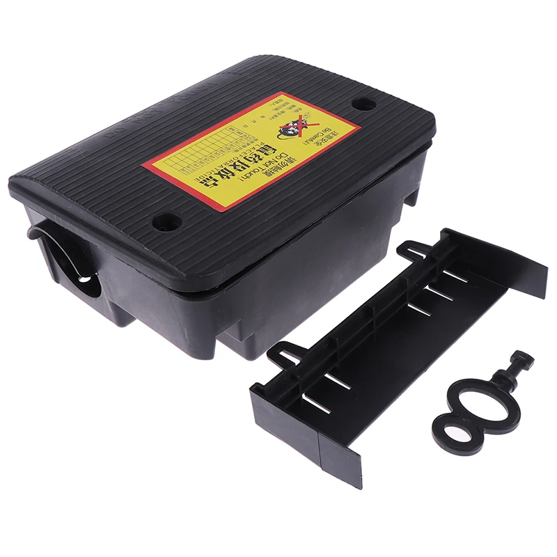 Rat Mouse Mice Rodent Bait Block Station Box Trap Key for Home Warehouse Hotel