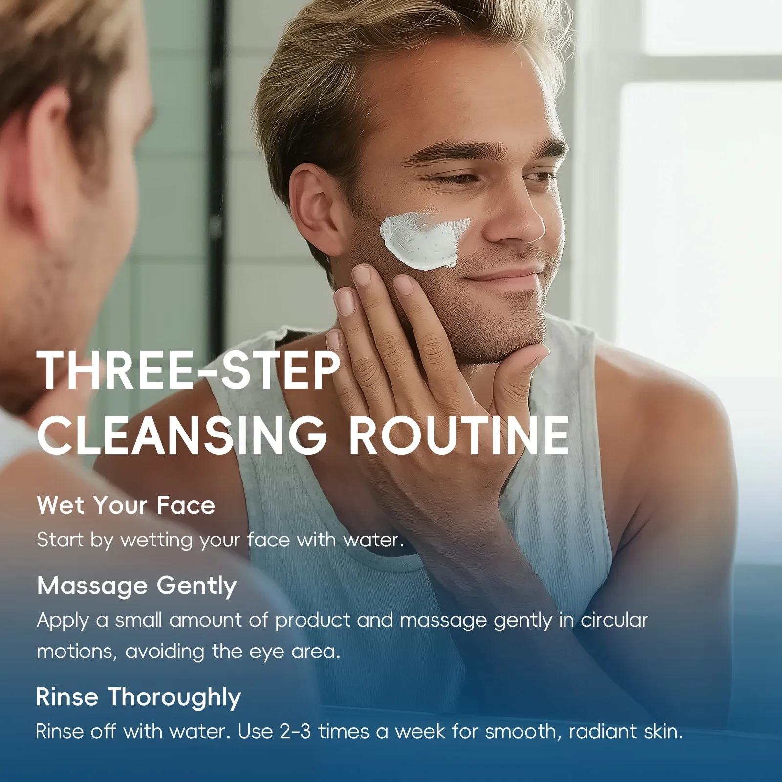 LAIKOU الرجال الوجه فرك الوجه التنظيف العميق التقشير هلام العناية بالبشرة تبييض مرطب إصلاح العناية بالبشرة 50 جرام