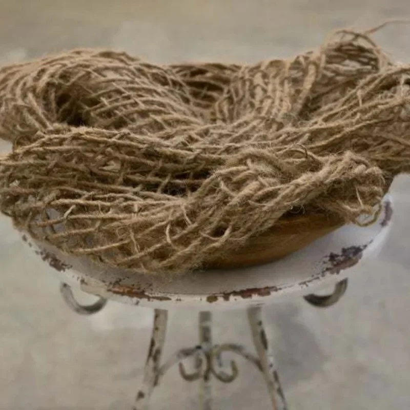Newborn Photography Props Burlap Blanket Photography Baby Creativity Mat Photo Shooting Pad Baby Photo Shoot Studio Accessories image 5