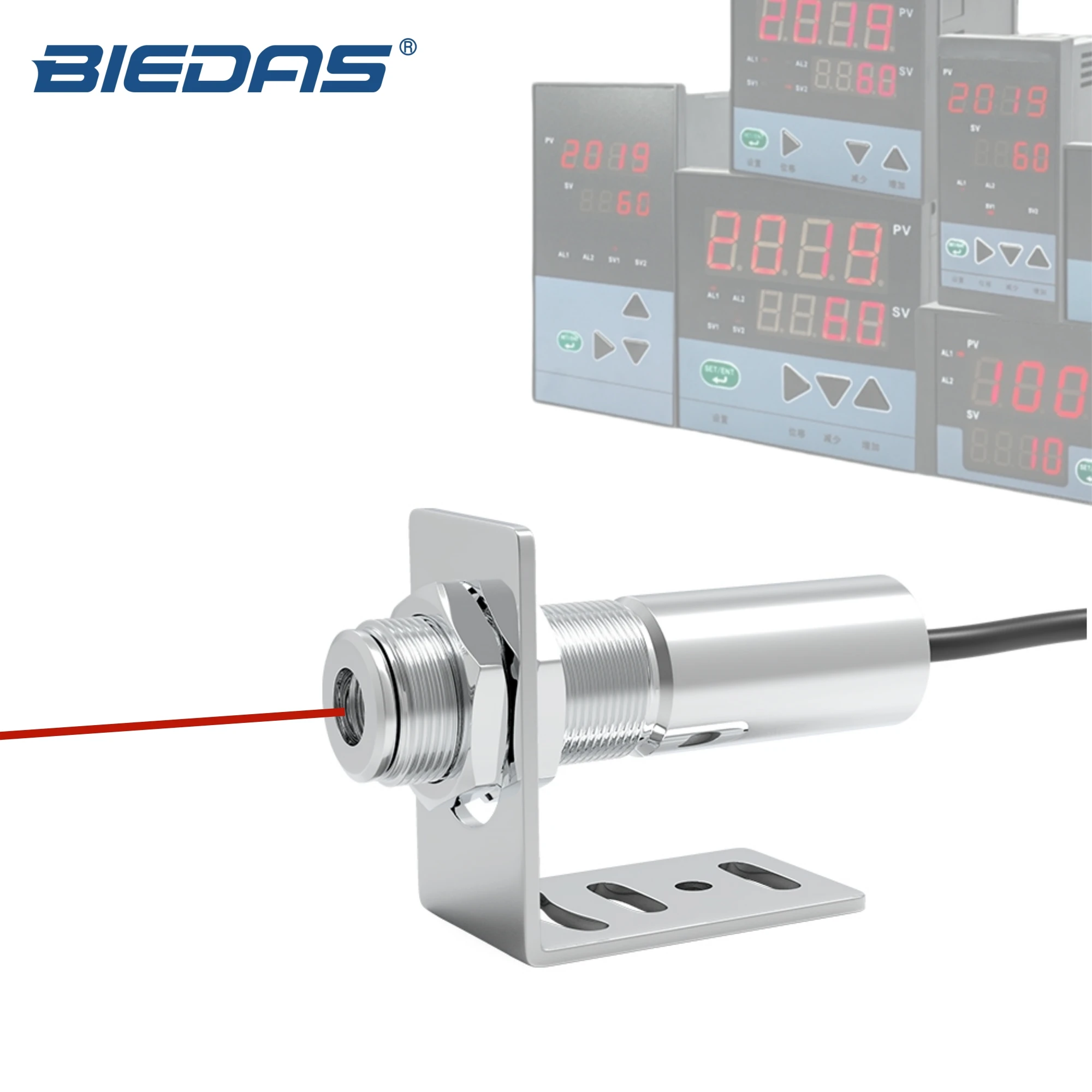درجة حرارة مستشعر الأشعة تحت الحمراء من الفولاذ المقاوم للصدأ قابلة للتخصيص بالذكاء الاصطناعي للاستخدام الصناعي مع دعم OEM وODM #4