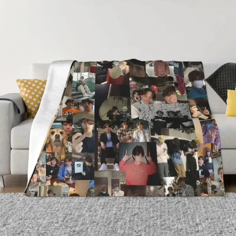 

Sturniolo Baby Blankets Sofa Cover Fleece Autumn/Winter Breathable Super Soft Throw Blankets for Sofa Travel Bedspread