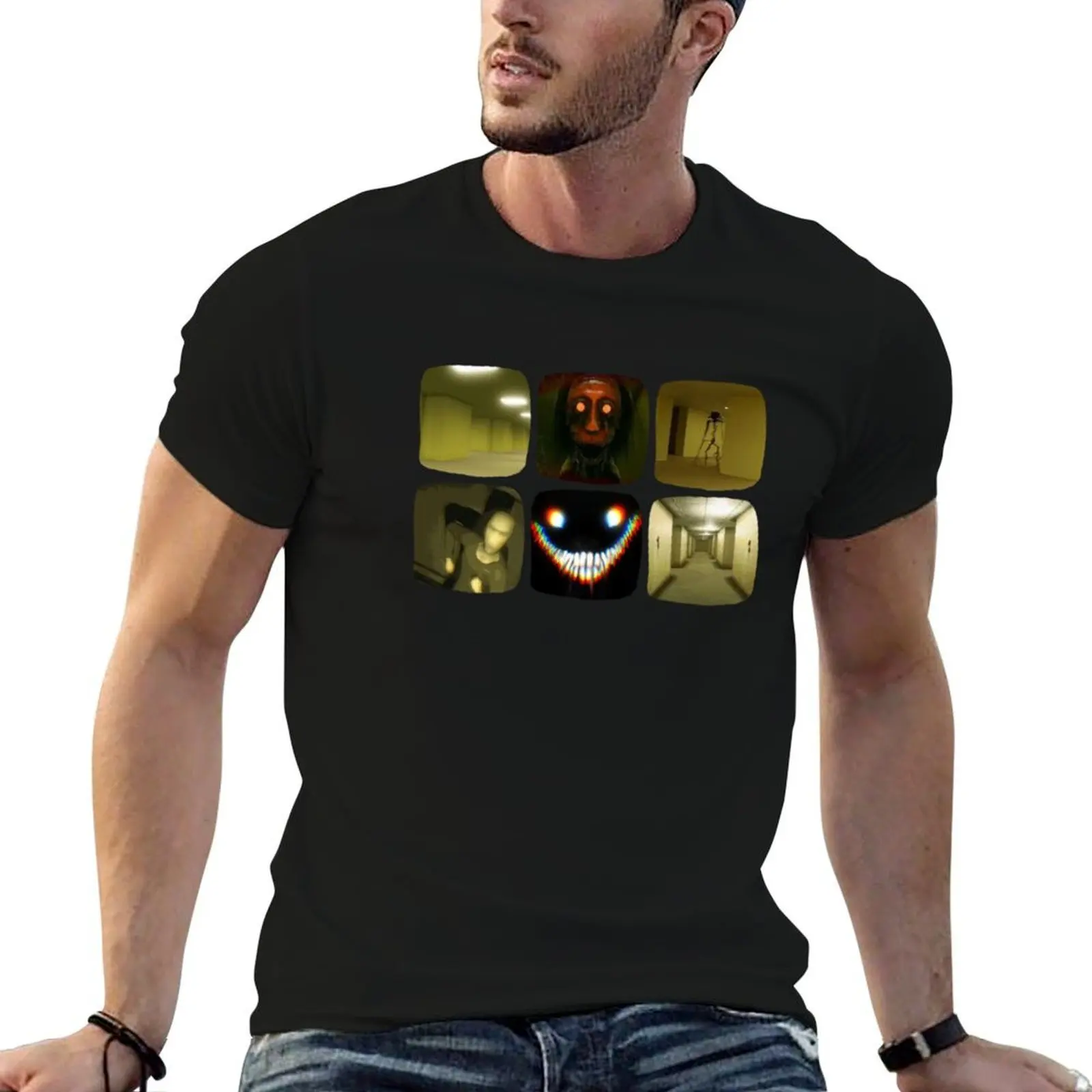 

THE BACKROOMS T-Shirt g man t shirts for men t shirts for man graphic vintage T-Shirt