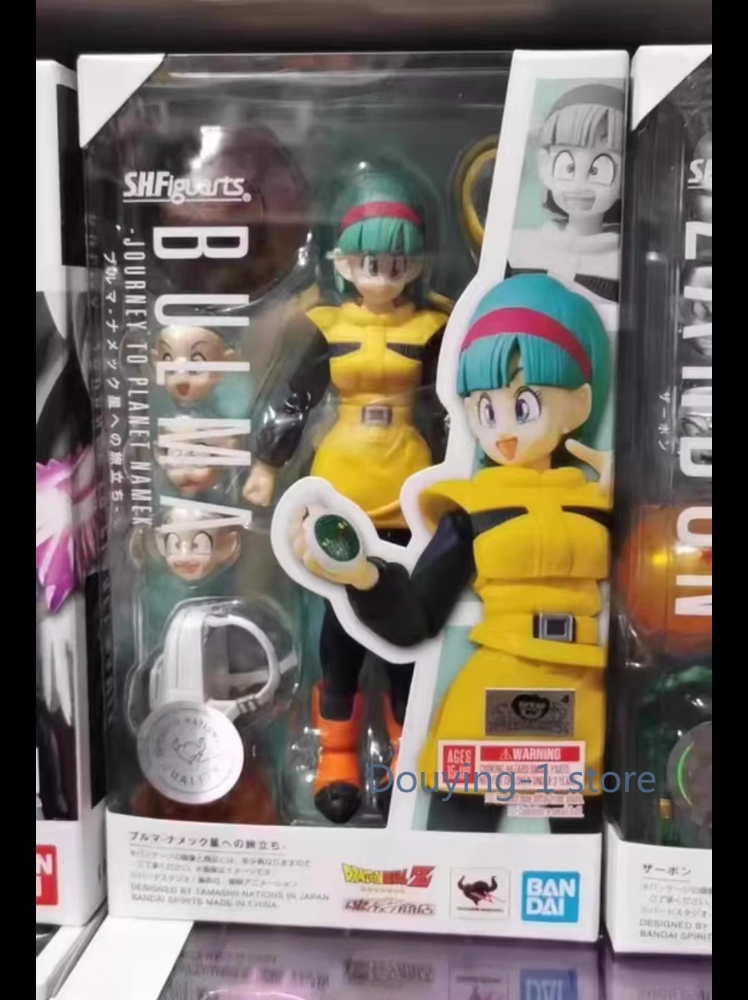 

In Stock Bandai Soul Limited SHF Bulma Dragon Ball Z Nameki Chapter Nameki Tour Zhuangzi Action Figure Anime Doll Toy