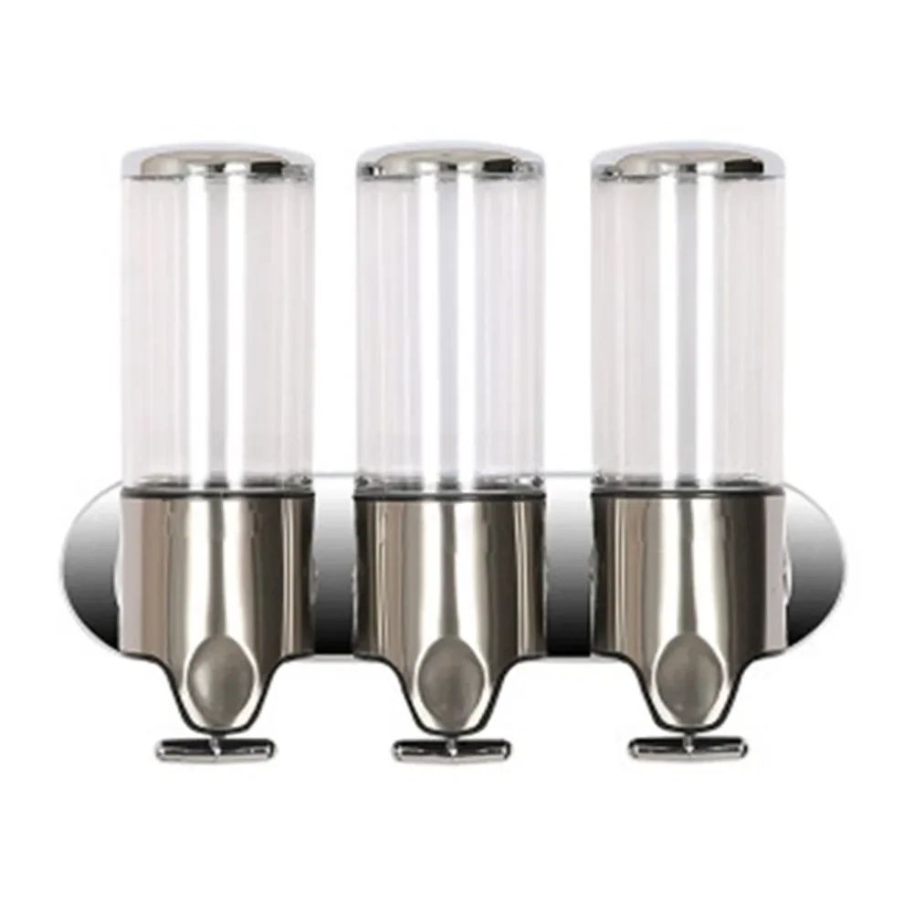 

T Bar Lever For Bathroom Soap Dispenser Organizer Easy Installation Shower Pump Dispenser for Efficient Liquid Distribution