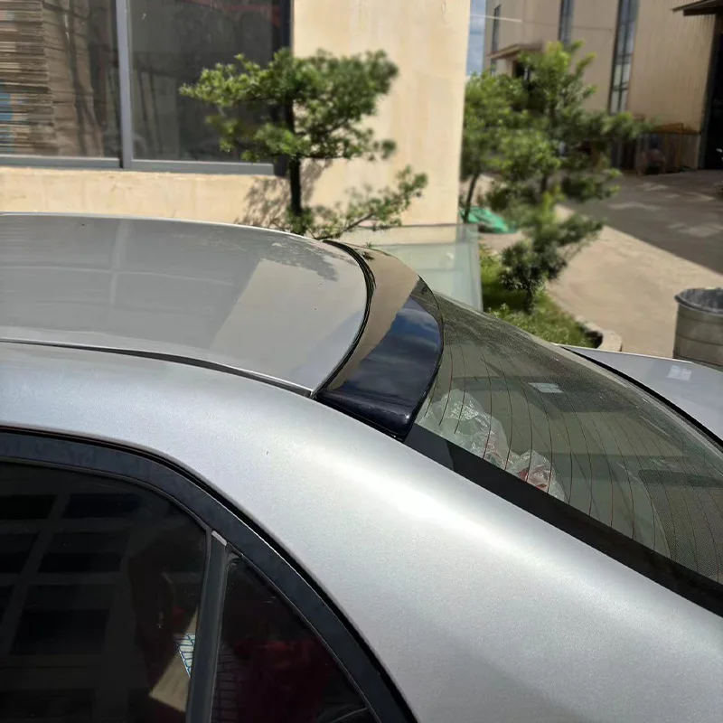 For Toyota Corolla 2007 2008 2009 2010 2011 2012 2013 roof Spoiler High Quality ABS Material Car Rear Wing Primer Rear Spoiler