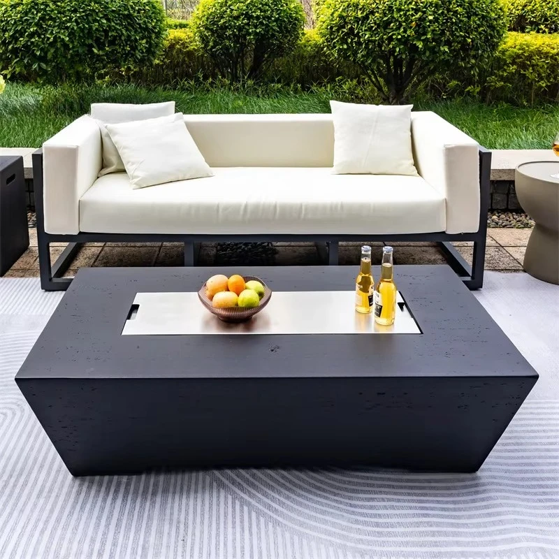 Top Selling Modern Gas Fire Pit Table Special Design for Outdoor Patio Space Patio Heaters