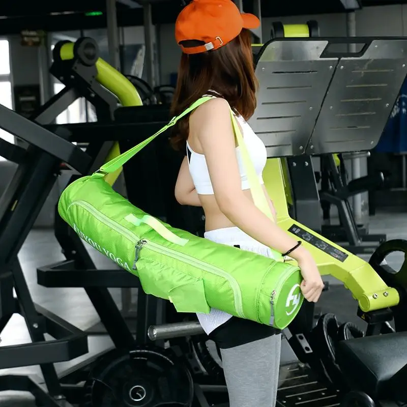 

Fitness Sports Yoga Mat Storage Bag Female Multifunctional Large-capacity Lightweight Nylon Cloth Bag Fitness Yoga Mat Holder