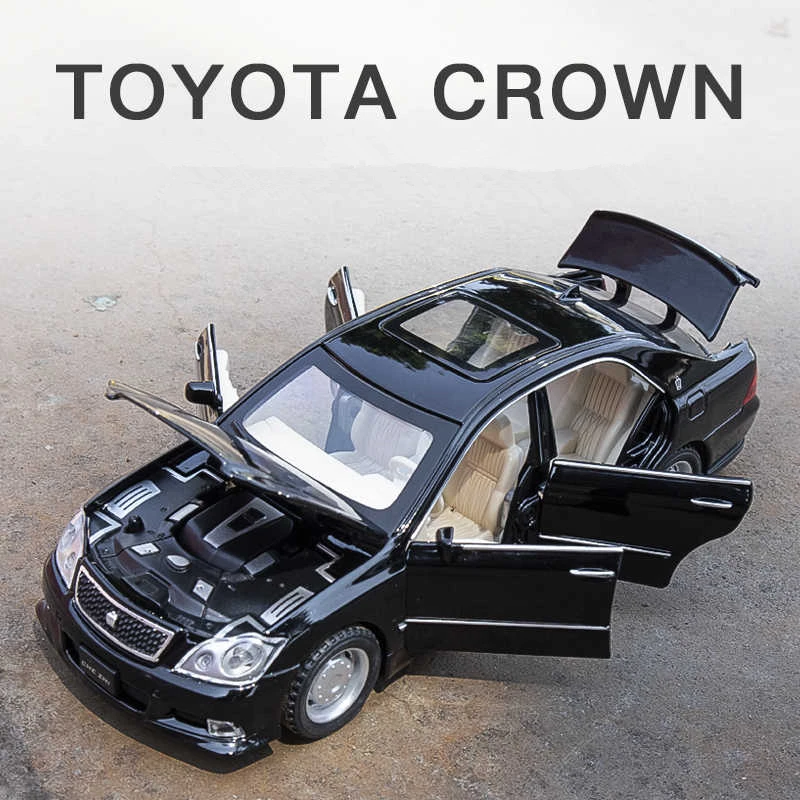 1:32 Toyota Crown Classic Car Alloy Car Model Diecasts & Toy Metal
