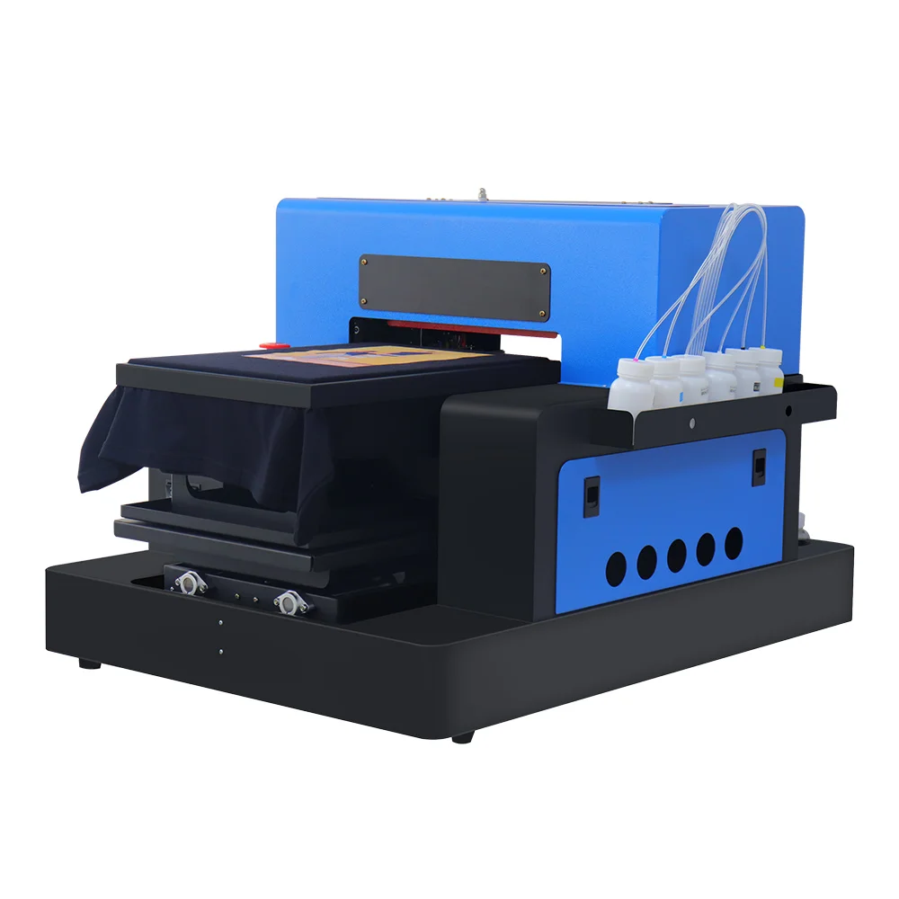 A3 DTG Printer Flatbed T-Shirt Printing Machine with Textile Ink for Canvas Bag Shoe Hoodie Direct to Garment A3 DTG Printer