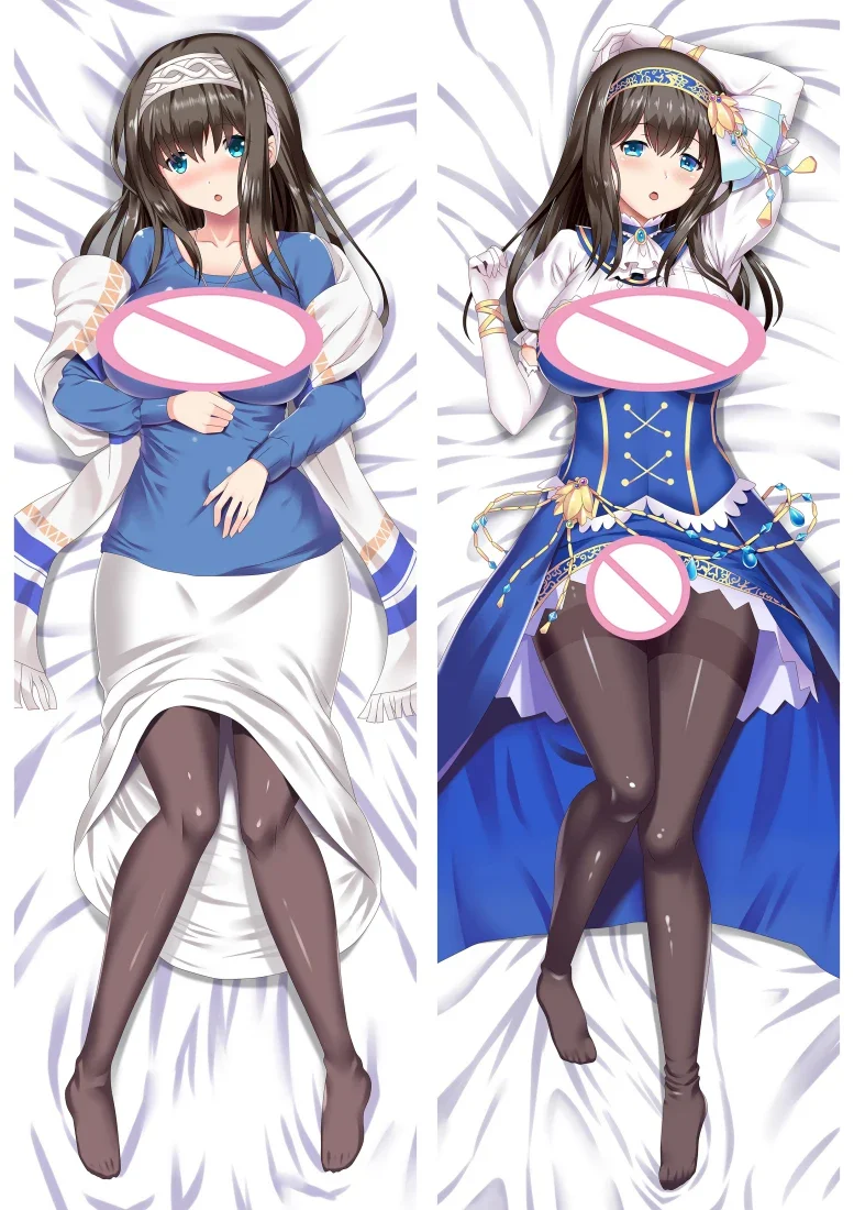 60x180cm Dakimakura Cover Otaku Bedding Pillowcase Double-sided Hugging Anime Fullbody Pillow Cover