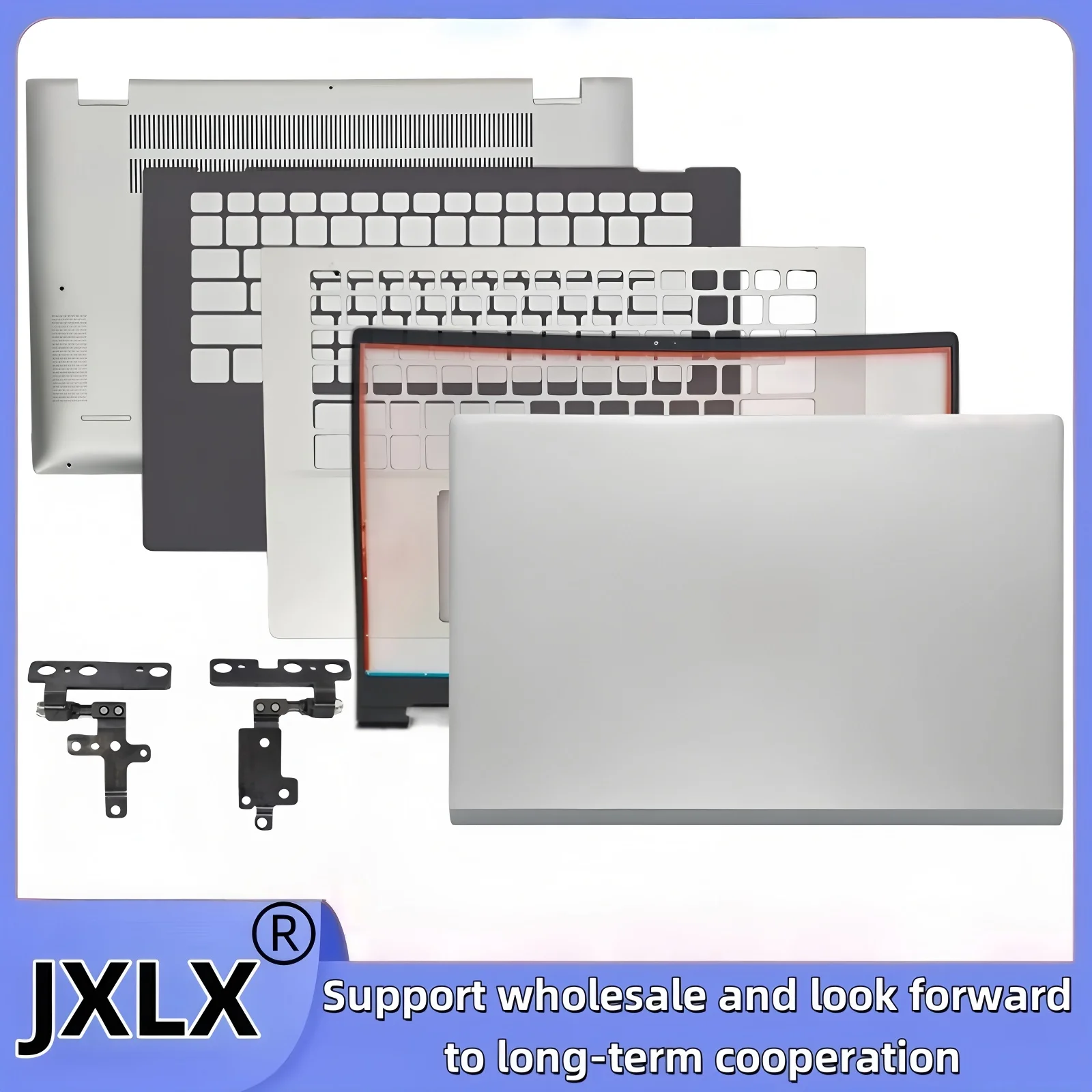 JXLX® New For Dell Inspiron 14 5401 5402 5405 P130G Laptop LCD Back Cover Top Case/Front Bezel Cover/Palmrest Cover/Bottom Base