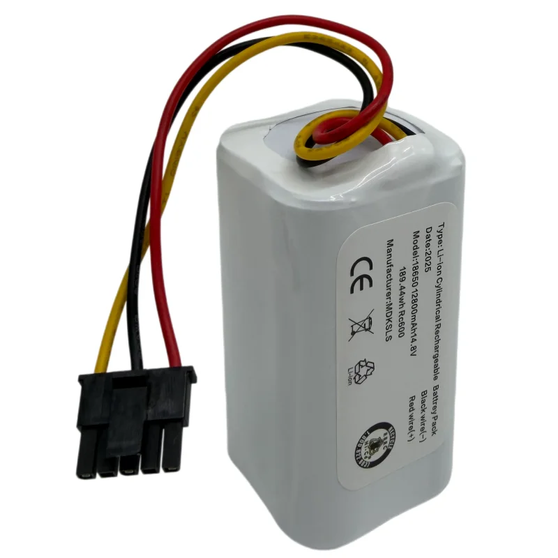 New Original 14.4V 4800/6800/9800/12800mAh Rechargeable Li-ion Battery Pack for Xiaomi Mijia Mi Robot Vacuum Mop 2 Lite MJSTL