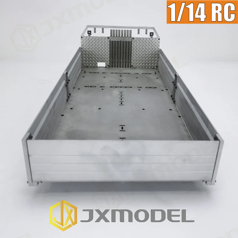 1:14th Scale JXmodel Simulation 1 / 14 Metal Low Railing Car Box F1650 for RC Truck JXmodel F1650 Car