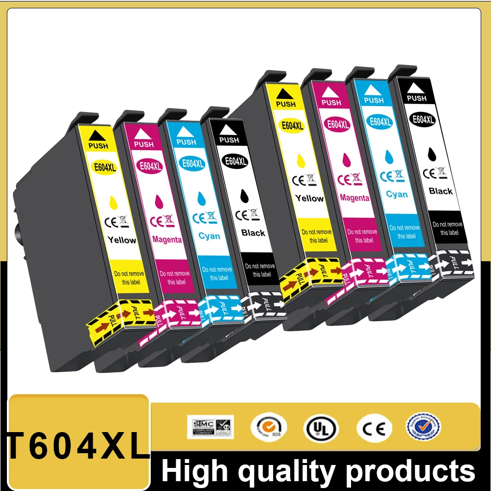 604 604XL Tintenpatrone für Epson XP2205 XP-2200 XP4205 XP-3200 XP4200 WF-2910 WF2930 WF2950 Druckerpatronen T604XL
