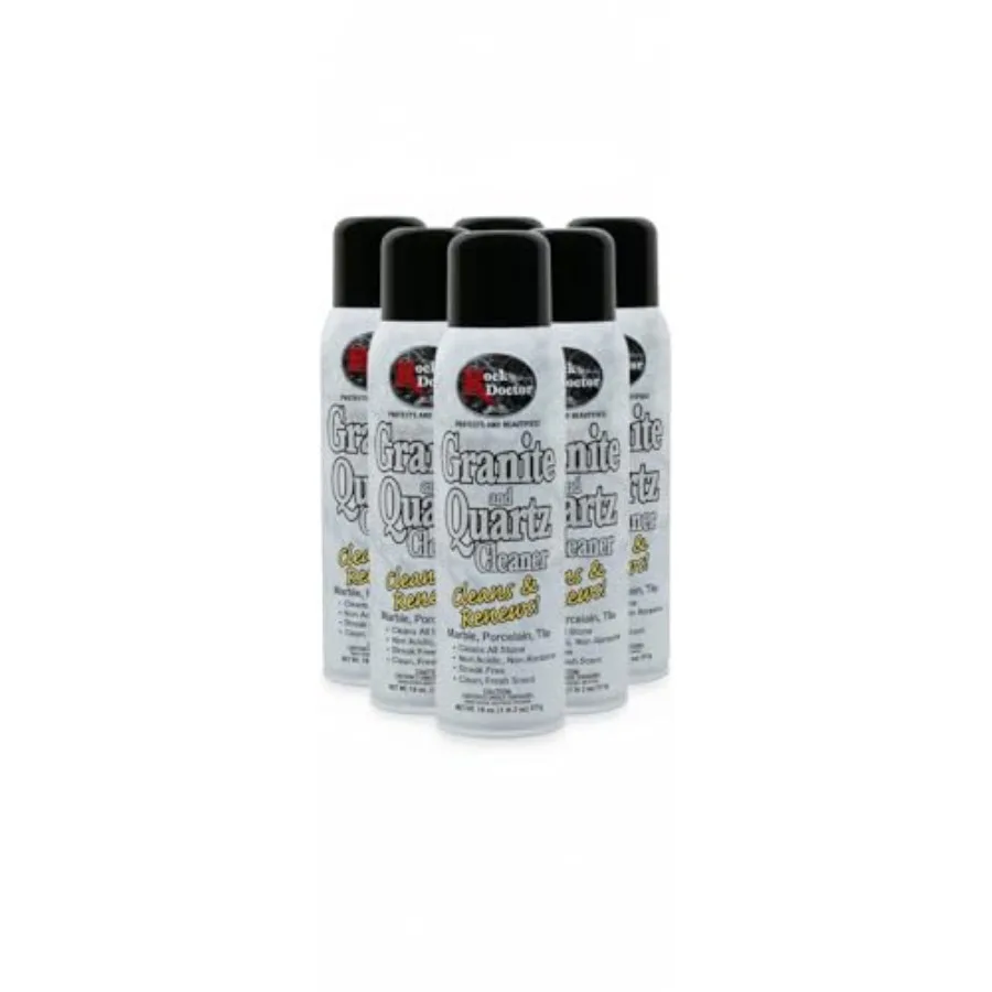 

Granite and Quartz Cleaner Spray 18 oz. Can Cleans Tile Marble Kitchen Countertop and Natural Stone Surfaces Streak-Free Shine