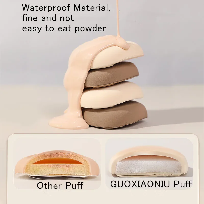 GUOXIAONIU Zachte make-up bladerdeeg Marshmallows Luchtkussen Mengspons Droog Nat Foundation Make-uptool voor tweeërlei gebruik