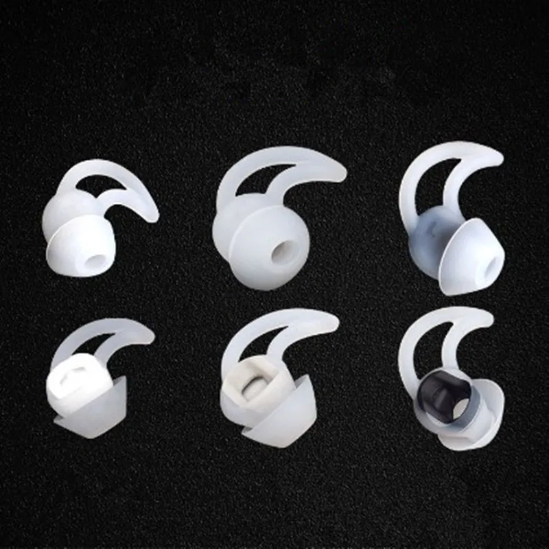 3 Pairs Ear Tips Ear Buds for Bose QC20 Qc30,Silicone Replacement Ear Hooks for Bose SIE2 SIE2i IE2 IE3 Earphone Ear Gels