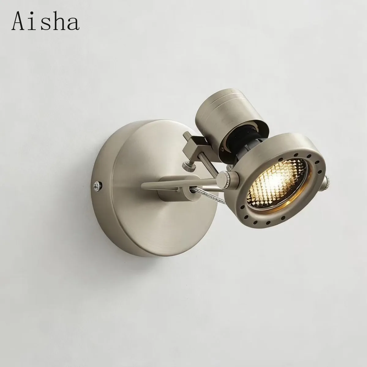 

Настенный светильник Bauhaus в индустриальном стиле, коридор, подвесная картина, знак, настенный прожектор, высококачественное ретро зеркало для ванной комнаты, передний светильник