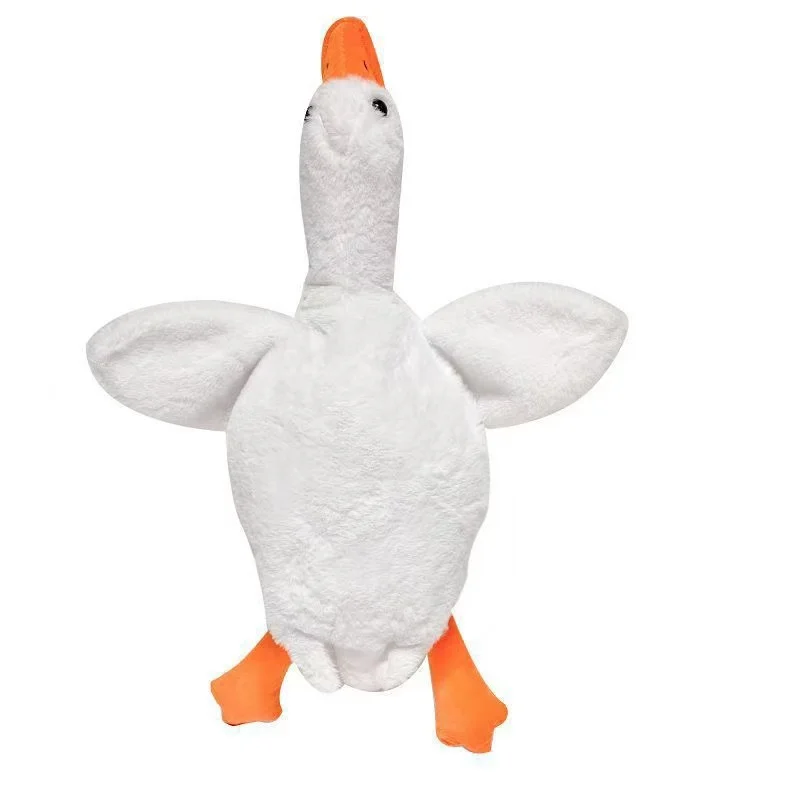 Bolso de Hombro de Peluche de Ganso Adorable, Monedero de Peluche de Pato Amarillo, Juguetes de Peluche Kawaii, Regalo de Cumpleaños, Animales de Peluche, Cisne, Ganso, Muñecos Suaves