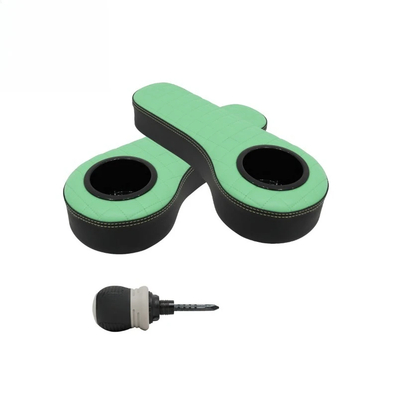 

Golf cart foam armrest green with installation package