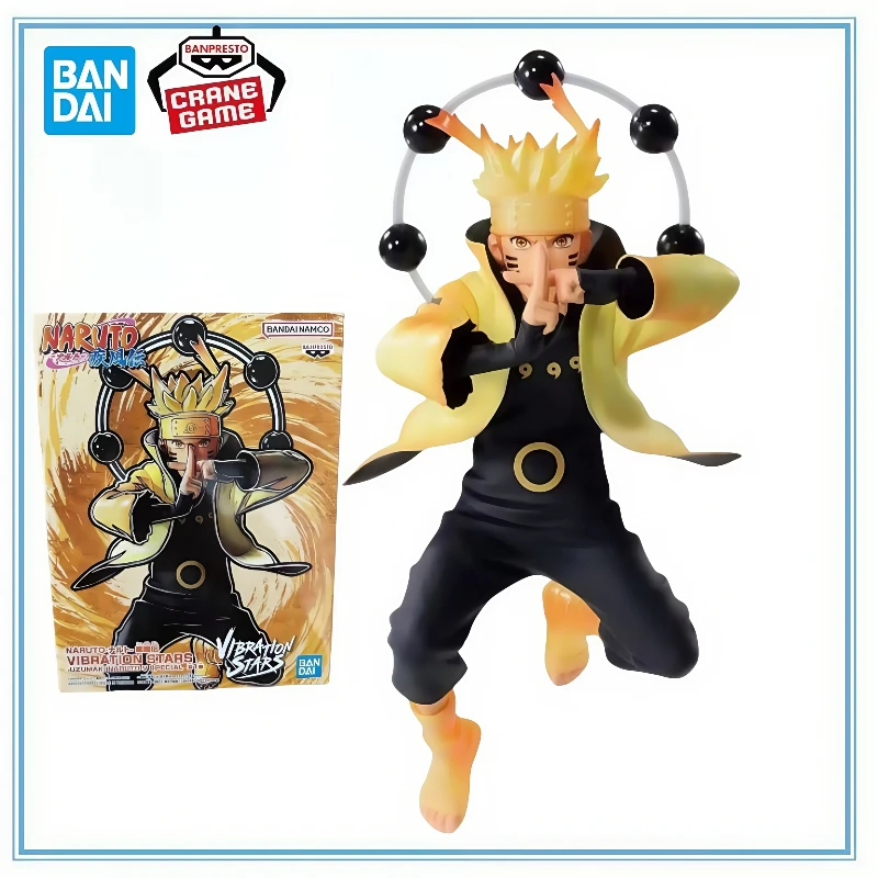 

BANDAI в наличии, натуральная фигурка BANPRESTO VIBRATION STARS SPECIAL Узумаки Наруто, аниме Наруто: Шиппуден, подарки, игрушки, модель