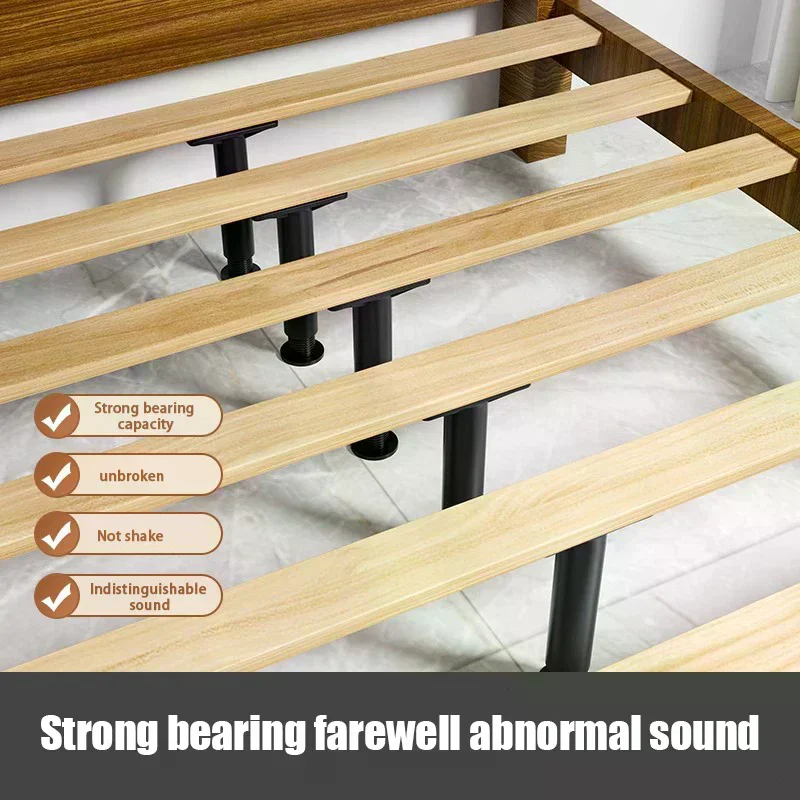 Telescopic Adjustable Bed Beam Support Foot Reinforced Plastic Furniture Sofa Leg Bed Bottom Load Bearing Bracket 1Pc