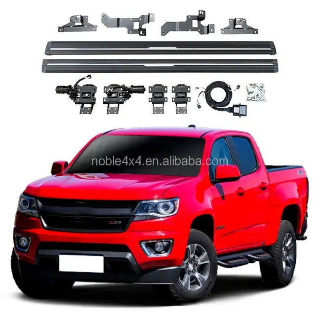 

Авто внешние аксессуары, электрические подножки для Chevrolet Colorado 2015+, мощные выдвижные боковые ступени для грузовика