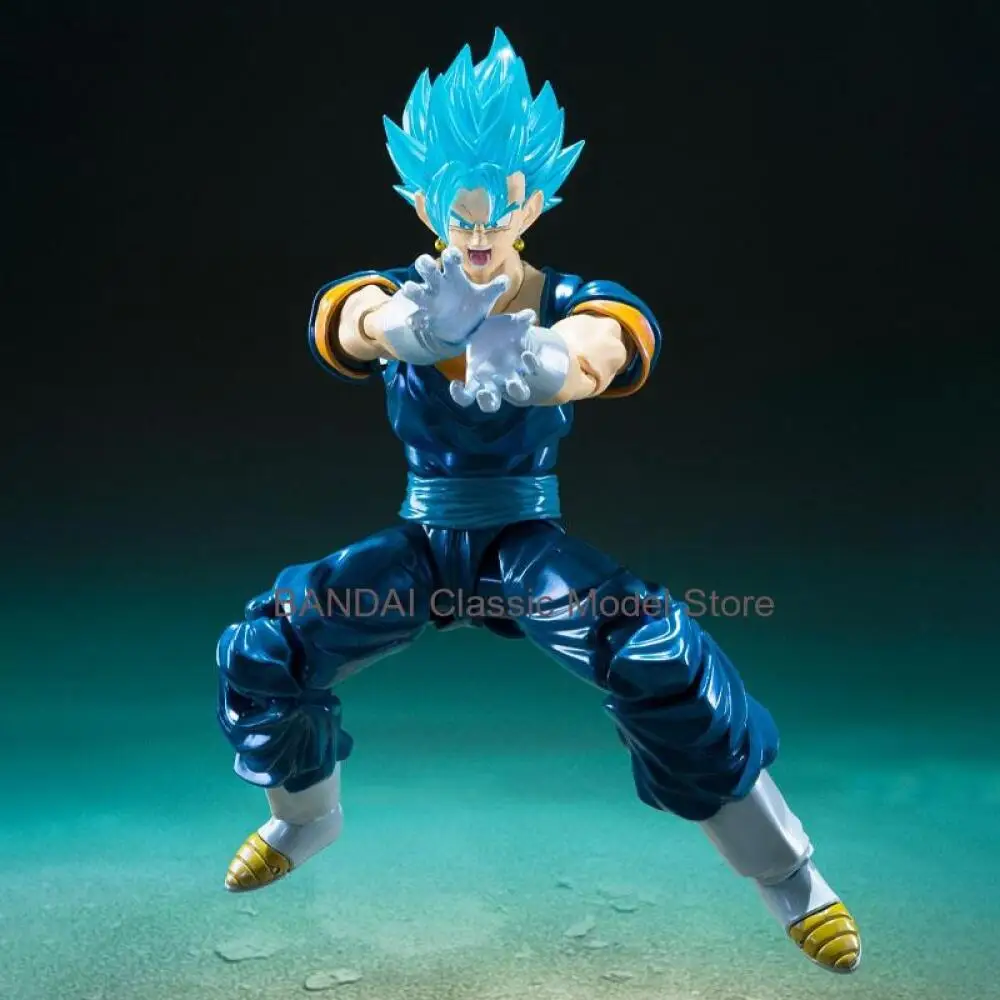 Baixo preço em estoque bandai caixa original figuarts dragon ball vegito excluir edição figura de ação modelo brinquedo presente para crianças