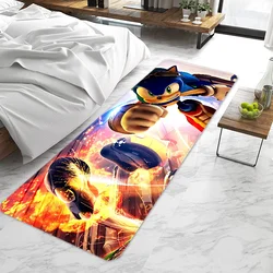 Cartoon Sonics The Hedgehogs Door Mat Entrance Doormat Non-slip Washable Kitchen Carpet Living Room Hallway Rugs Bathroom Bath