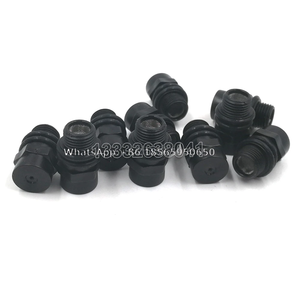 Low Pressure Plastic Mist Nozzle Fogger Low Pressure FE 1/8 Male Thread For Terrarium Anti-drip Device with 6/8mm Connector