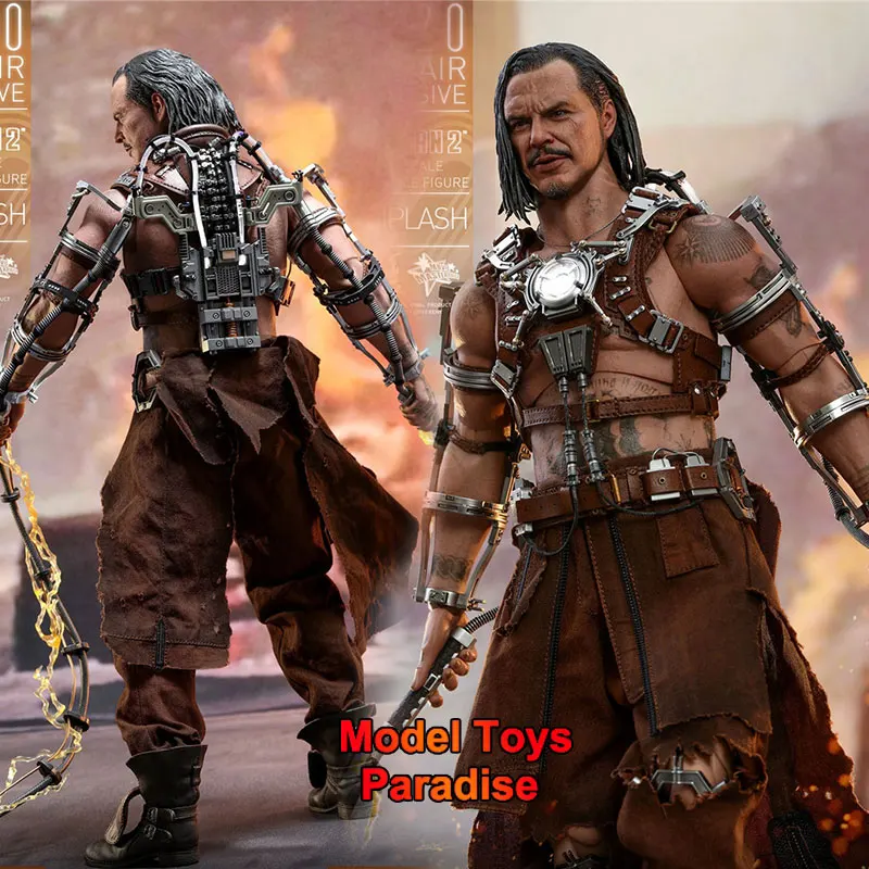 

HOTTOYS MMS569 1/6 Мужской солдат Whiplash супер злодей Blacklash полный комплект 12 дюймов экшн-фигурка коллекционные игрушки подарки