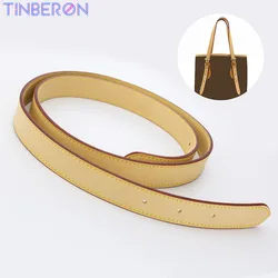 TINBERON Woman Handbag Strap Luxury Part Accessories Replacement Obag Shoulder Strap Vegetable-tanned Leather Shoulder Bag Strap