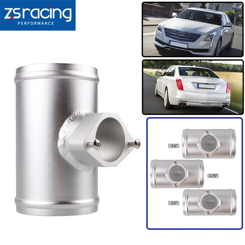 

ZSRacing Aluminum Car Air Flow Meter Base 2.5"/2.75"/3" Air Intake Sensor Mount Adapter For Cadillac Volkswagen Nissan MAF009