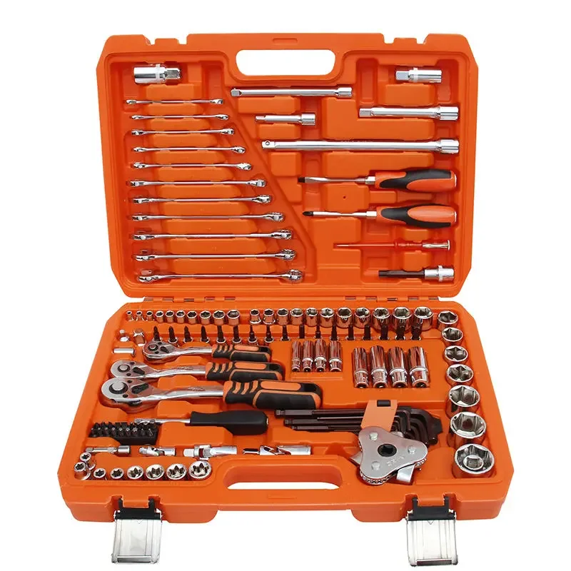 Neatly New Arrival Spanner Box Tools 1/4 Socket Bits Hand Tool Sets Auto Repair Tools Kit Set for Workplace