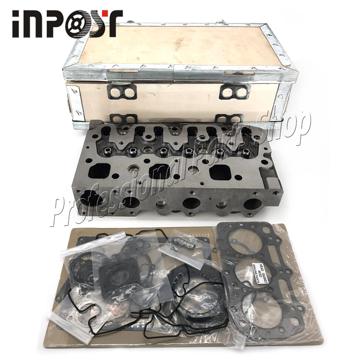 New Engine 403D-11 Cylinder Head + Full gasket For Perkins 403D-11 without Valve