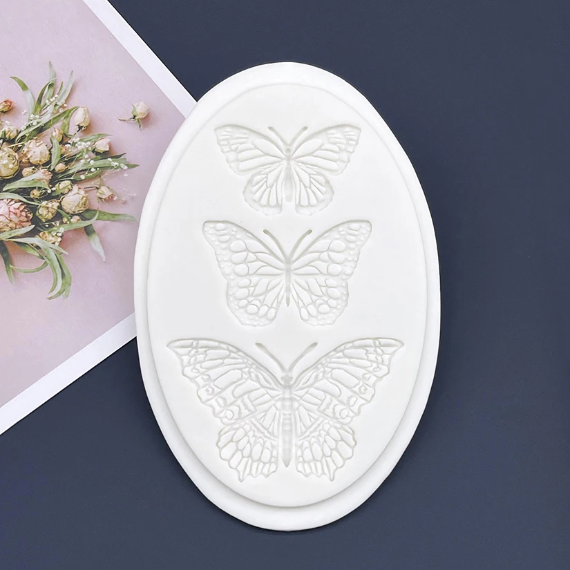 Butterfly Silicone Cake Baking Mold Sugarcraft Chocolate Cupcake Resin Tools Fondant Decorating Tools