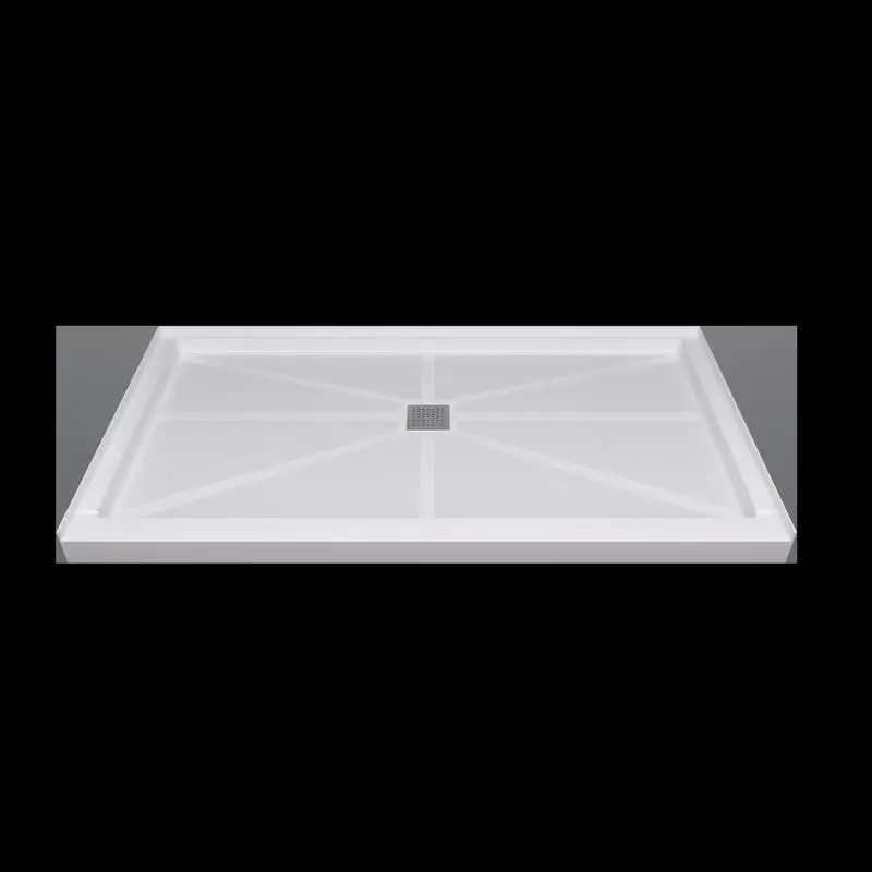 

SMC Shower Base Solid White Finish 6034, Durable and Stylish Bathroom Solution, Easy Installation and Maintenance