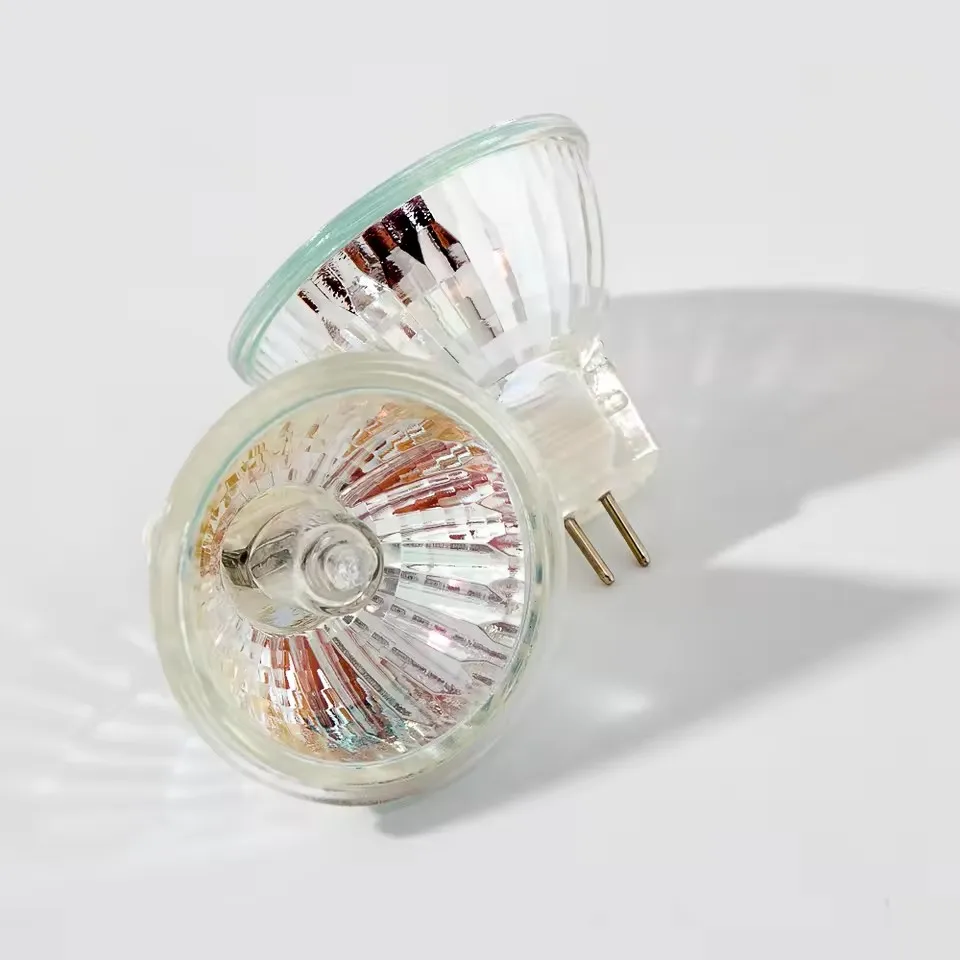 HoneyFly 10pcs MR11 12V 10W/20W Halogen Lamp Warmwhite Gu4 Spot Light Halogen Light Bulb Clear Glass Cover Dimmable Indoor