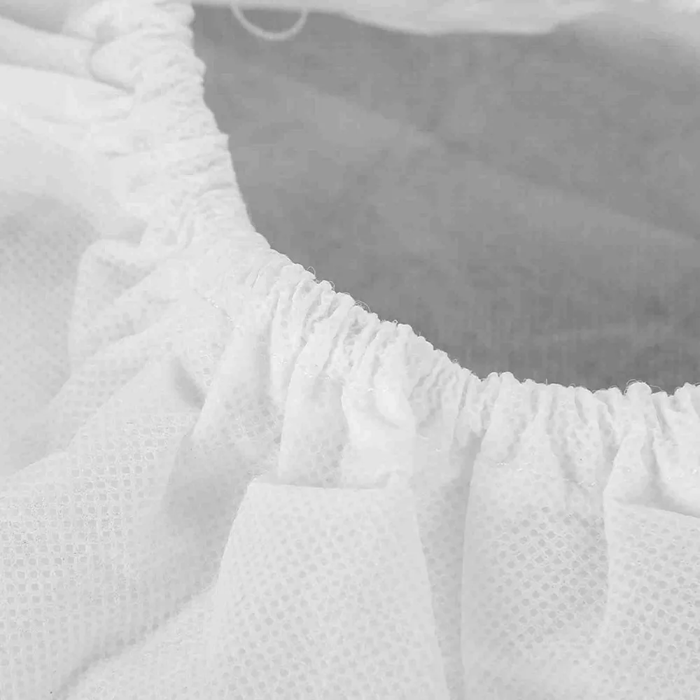 

10PCS Non Woven Nail Dust Collector Bag Elastic Cord Universal Fit Nail Dust Suction Bag White Replaceable Bag Dirt Suction Bag