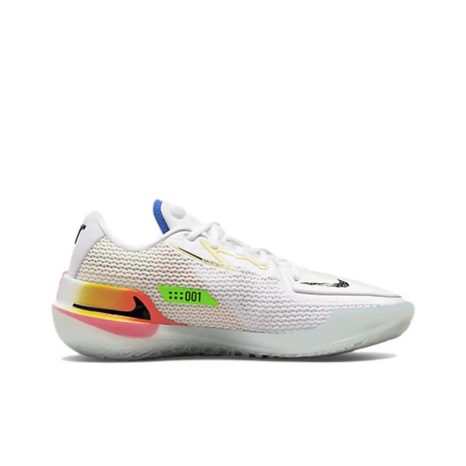 Nike g. t., produto original Low-Top Basketball Shoes para Homens, Cut 1, Rainbow Sneakers, DZ4112-114