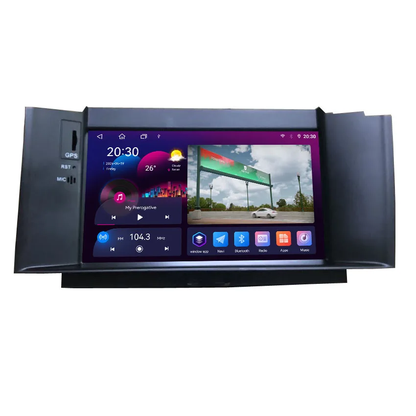 DSP Carplay Android Auto Multimedia Video Player Screen For