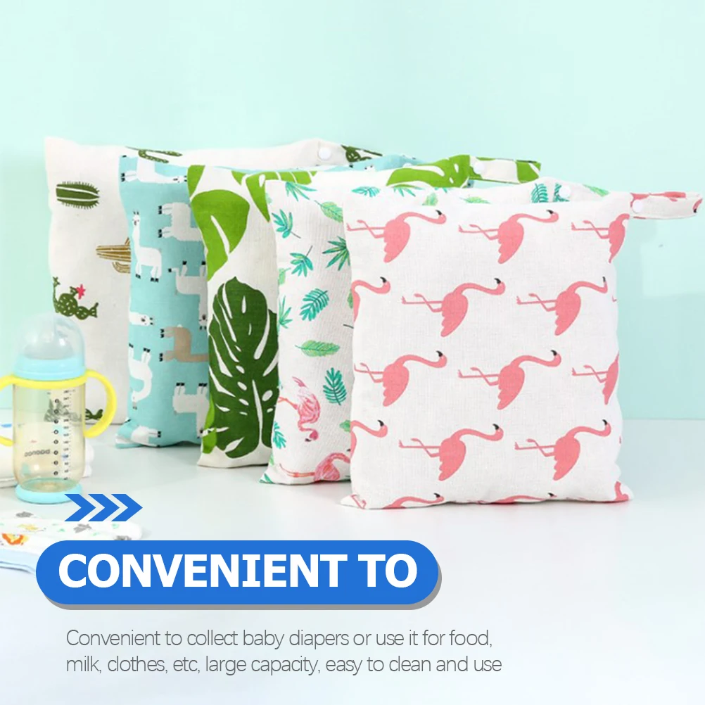 

2Pcs Diaper Bag Organizer Pouches Storage Box Travel Diapers Tpu Waterproof Membrane Cloth High Grade Materials Portable