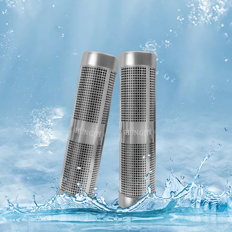 SOUDRON Shungite Water Stick Maintain body balance Increase Ionizer Mineral Water Filter Stick