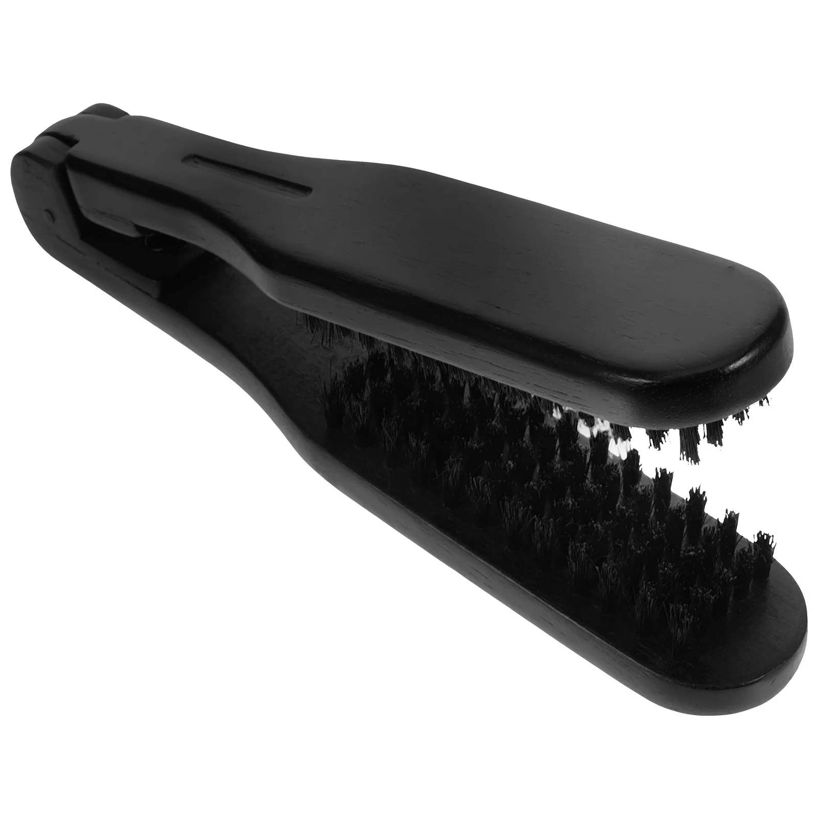 

Straightening Comb Detangling Brush for Hair Extensions Vented Dryer Curler Black Bristle Crimper